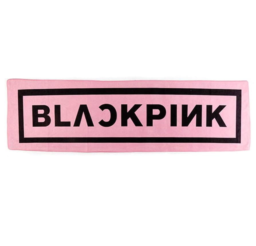 BLACKPINK タオル マフラータオル（BLACK）